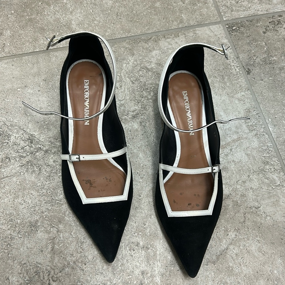 Armani cat heel